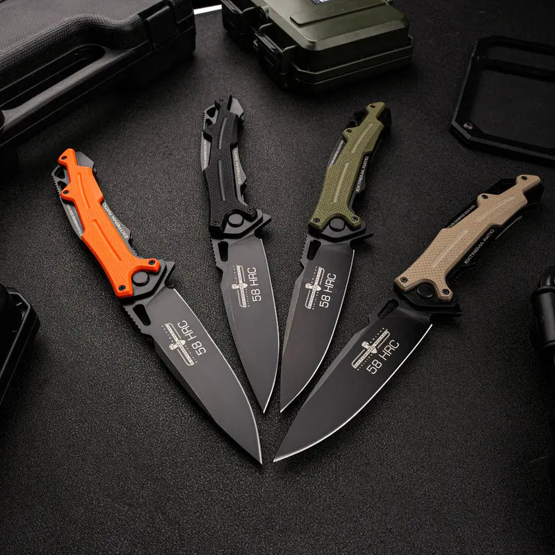 The Leviathan - EDC G10 Handle Tactical Folding Knife