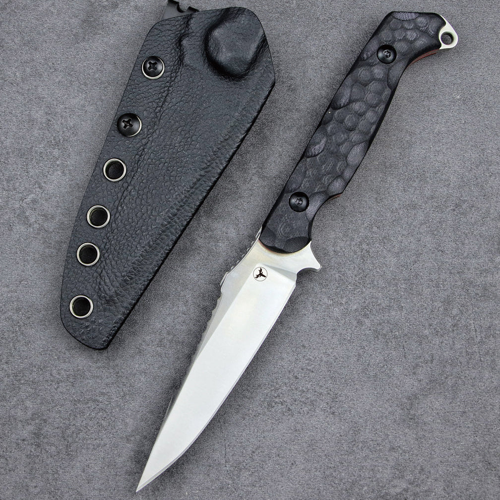 Cold Blade Darts - Camping 14C28N Steel Portable Tactical Lightweight Serrated Blade with Sheath