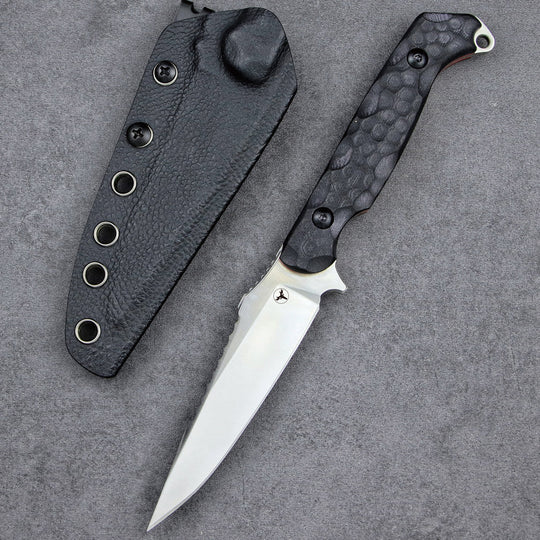 Cold Blade Darts - Camping 14C28N Steel Portable Tactical Lightweight Serrated Blade with Sheath