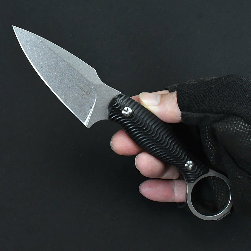 Nightclaw – Full Tang Tactical Fixed Blade EDC Knife with Kydex Sheath