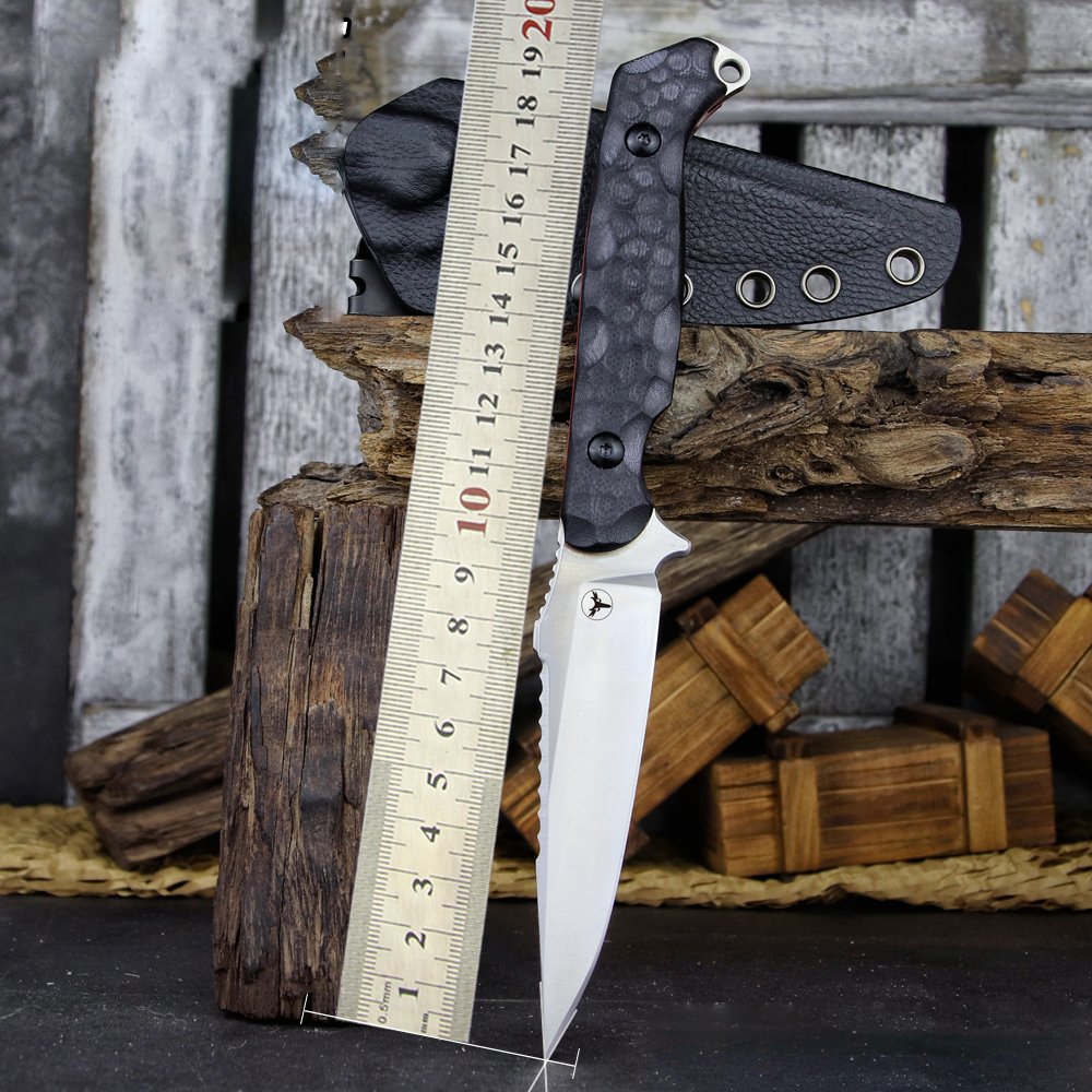 Cold Blade Darts - Camping 14C28N Steel Portable Tactical Lightweight Serrated Blade with Sheath