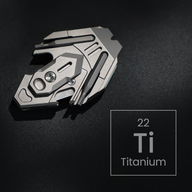 The Flounder 3.0 - Titanium EDC All-in-One Pendant