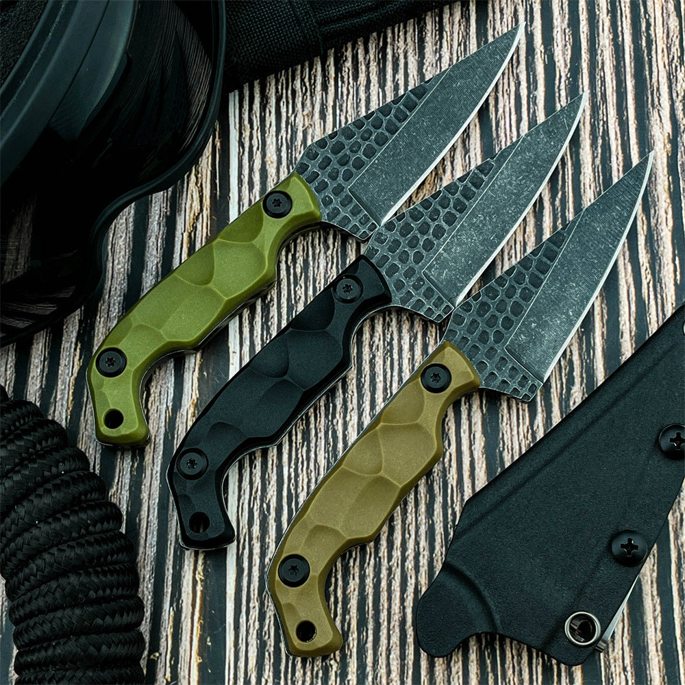 The Stroup:Fixed Blade Compact EDC Survival Pocket Knife