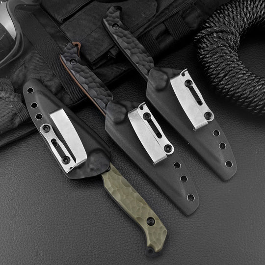The Krypton:Durable One-Piece Steel Forged Fixed Blade Knife