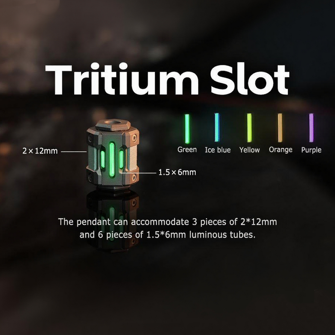 TiSpinx: Titanium Pendant That Redefines EDC