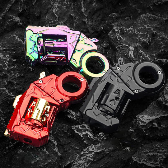 Nano-Fission:Alloy Multi-Fun Launcher Eject, Spin & Relieve Fidget Toy