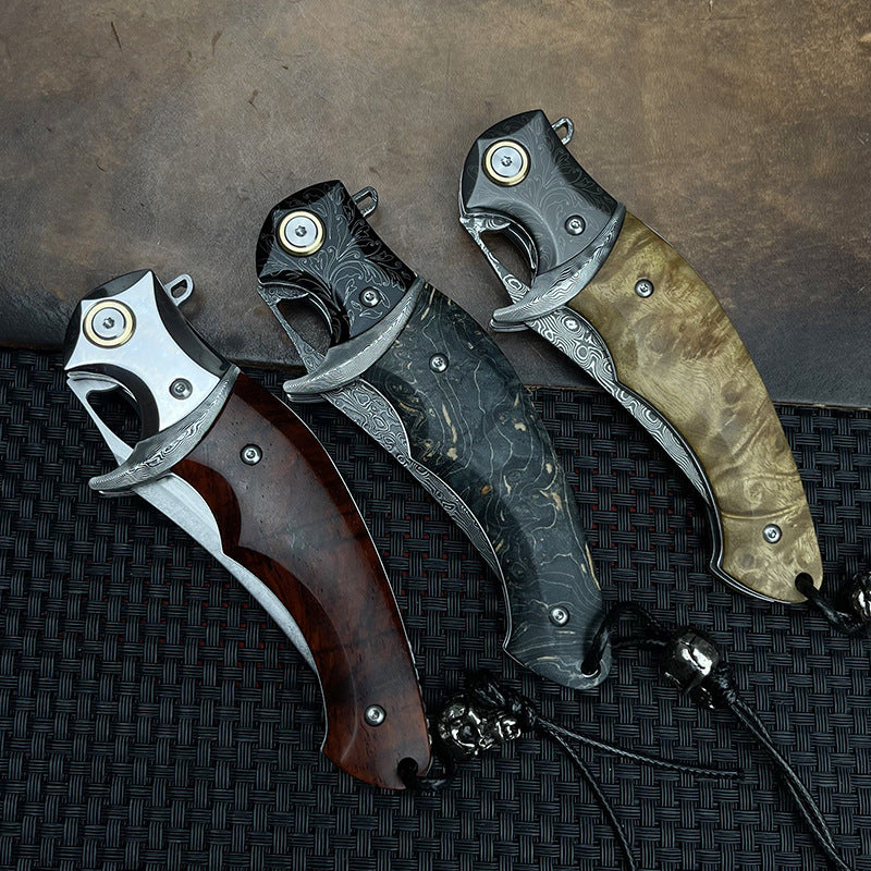 Shadowfang – VG10 Damascus Steel EDC Knife