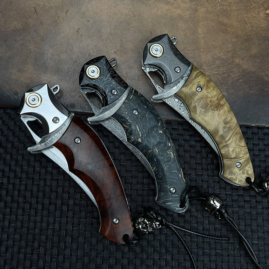 Shadowfang – VG10 Damascus Steel EDC Knife