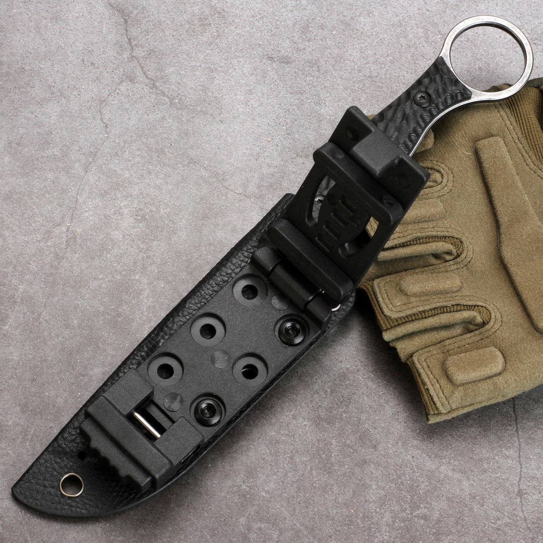 Ironveil – 5CR15MOV Steel CNC Precision Tactical Fixed EDC Knife