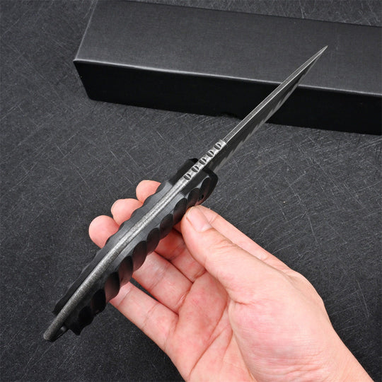 Frost Sentinel: Ultra-Hard Fixed Blade for Wilderness Reliability Full Tang Knife