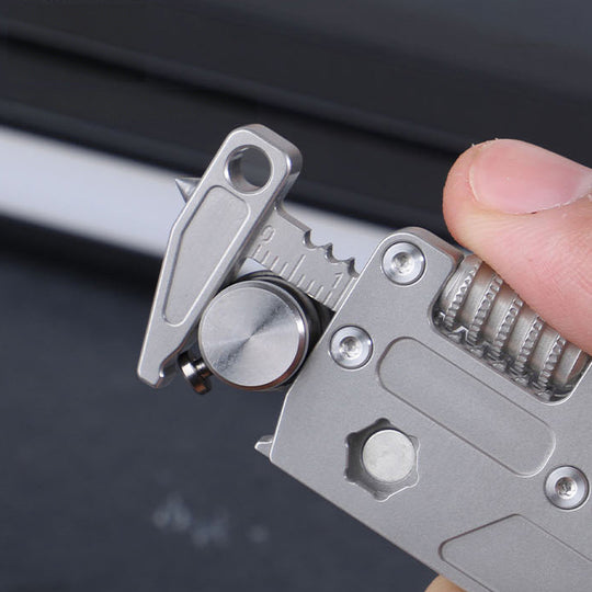 The Vanguard:10-in-1 Titanium Alloy Multif-tool Utility Outdoor Portable Tool