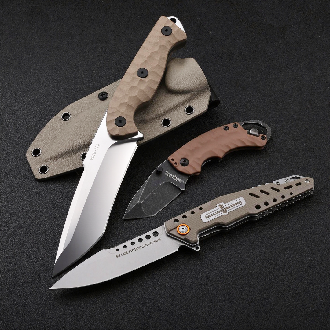 The TitanForge Bundle – Buy 2 Premium Knives, Get 1 FREE Gift!