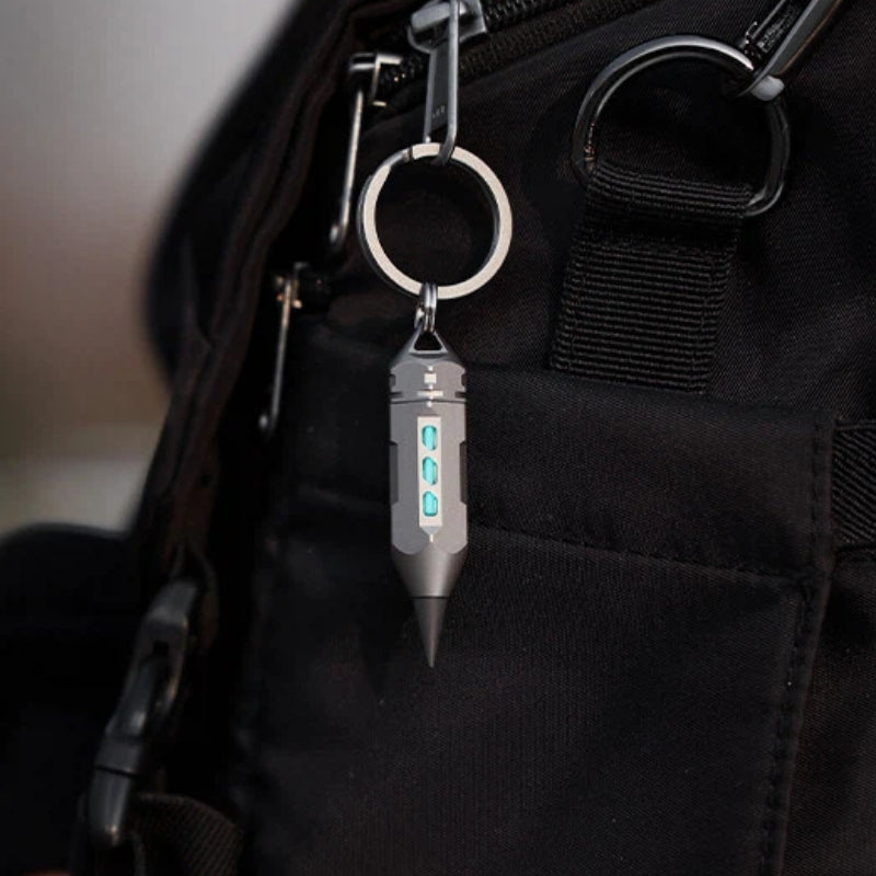 Dark Fire 2.0 – Titanium Multitool Keychain Lantern