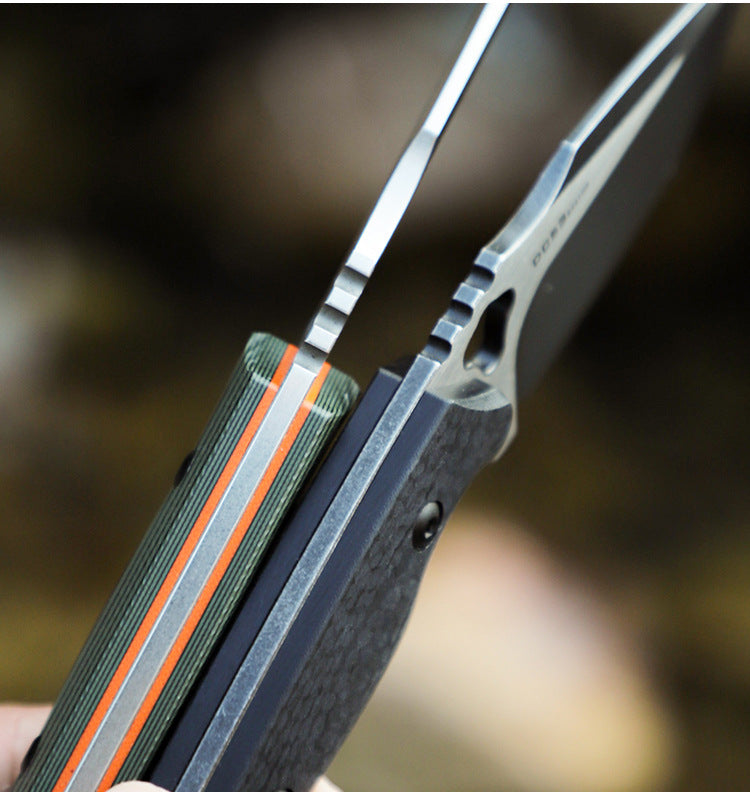 Rock Solid – DC53 Steel Outdoor Camping Fixed Blade EDC Knife