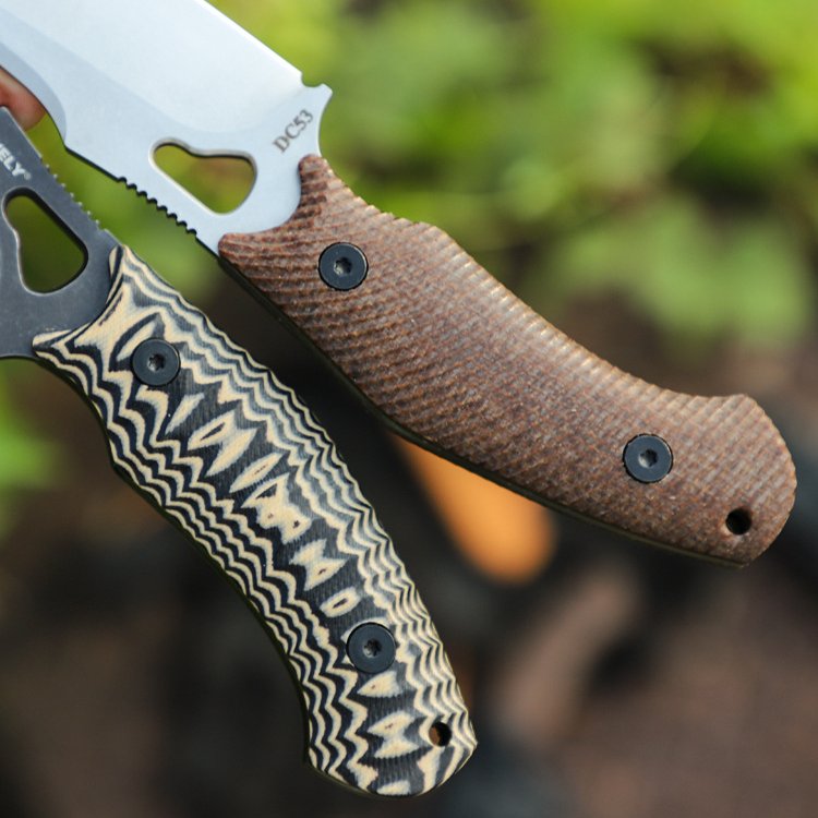 Orion Edge DC53 — High-Hardness Blade for Outdoor Adventure EDC