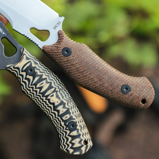 Orion Edge DC53 — High-Hardness Blade for Outdoor Adventure EDC