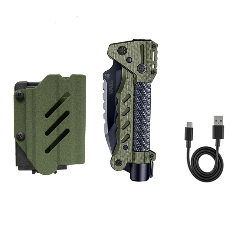 Viper EDC Survival Tool Kit - Tactical Multi-Tool with Knife, Lighter, and Flashlight