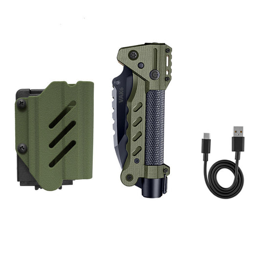 Viper EDC Survival Tool Kit - Tactical Multi-Tool with Knife, Lighter, and Flashlight