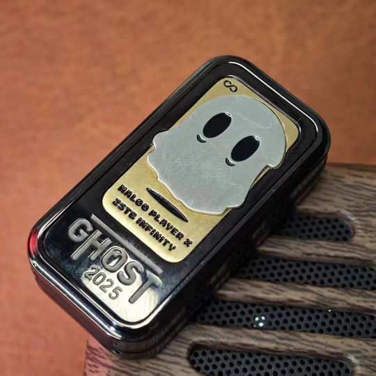 Ghost Ding Slider - Magnetic EDC Slider with Crisp “Ding” Feedback and Smooth Mechanical Motion