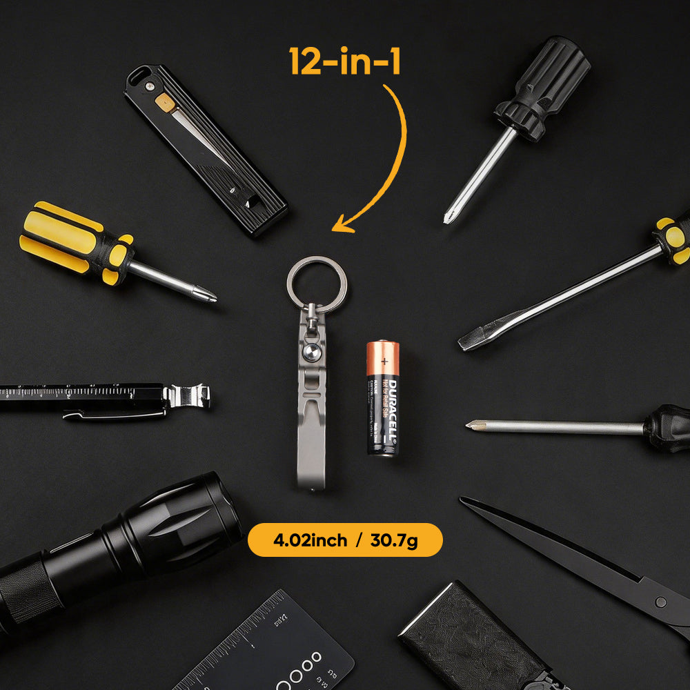 K-Smart X: A Refined Titanium EDC Belt Buckle Toolkit System