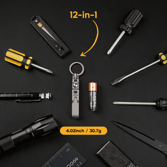 K-Smart X: A Refined Titanium EDC Belt Buckle Toolkit System