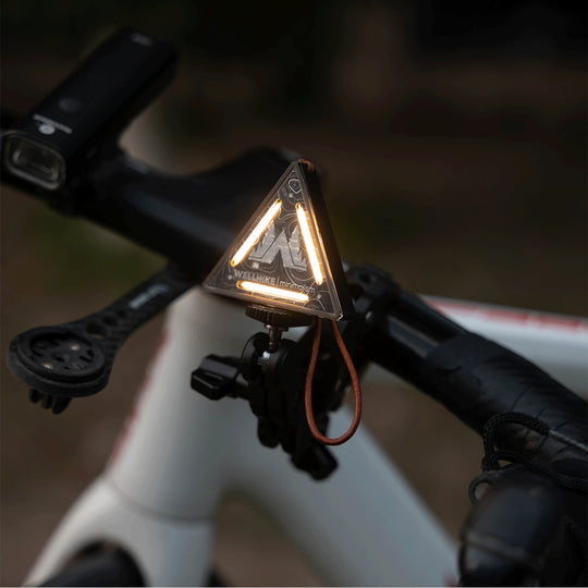TriBadge - Rechargeable Triangle Clip Light For Camping, Warning Signal & EDC