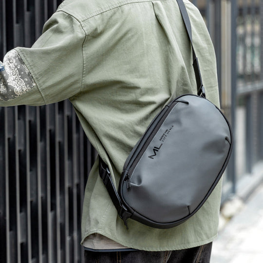 UrbanRig – Trendy Leather Chest Sling For Commuting, Travel & Daily Style