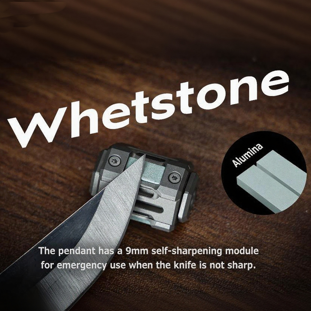 TiSpinx: Titanium Pendant That Redefines EDC