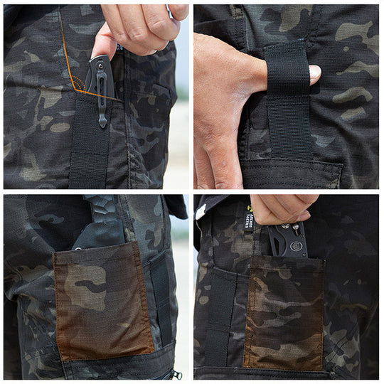 Vent Camo – Breathable Quick-Dry MC Camo Cargo Shorts For Summer & Commute.
