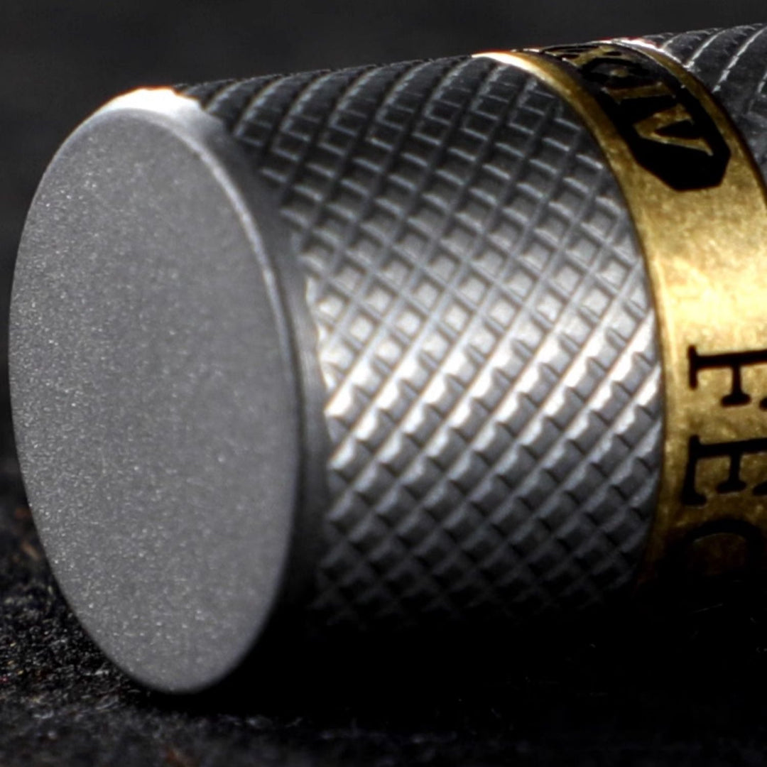 The Spark Vault:Titanium & Copper Mini Oil Lighter