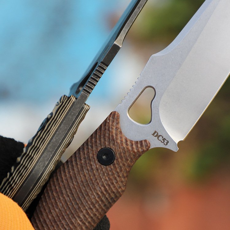 Orion Edge DC53 — High-Hardness Blade for Outdoor Adventure EDC