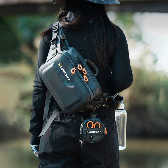 LureHaul – Waterproof Multi-Carry Fishing Sling Bag For Lures, Tackle & Outdoor Gear