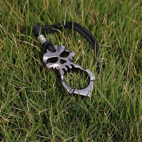 Blazing Eye-Portable Brass Knuckles Self-Defense Tool EDC Gear
