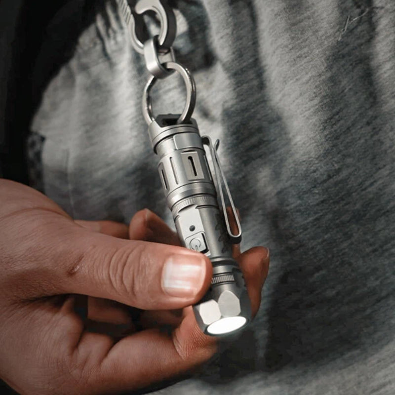 TiScope - The Compact Titanium Zoom Light for Everyday Carry
