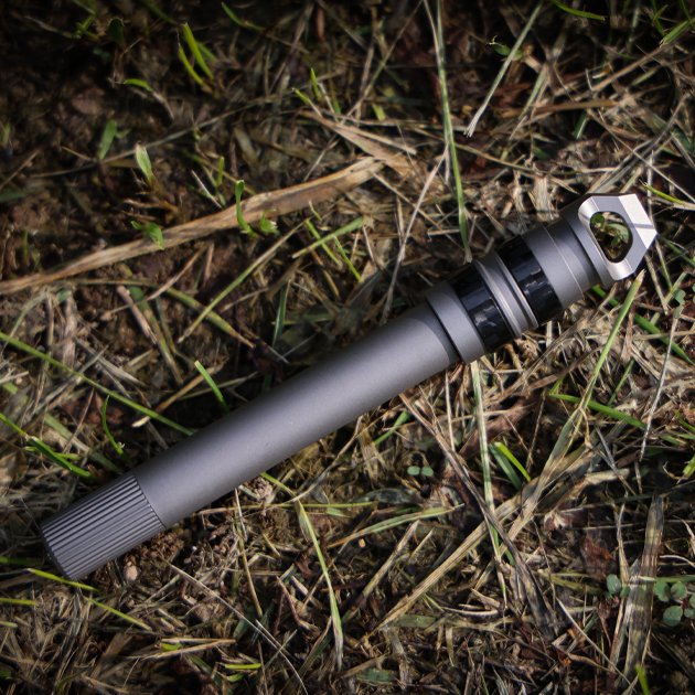 The SparkX - Titanium All-in-One Quick Release Firestarter