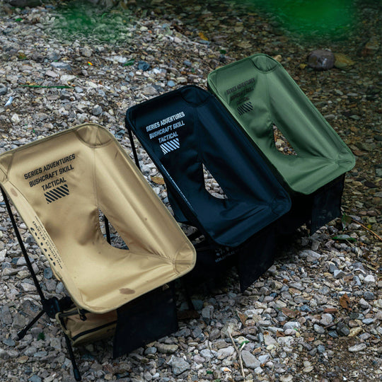 Moon Chair - Portable Folding Aluminum Camp Stool For Camping, Fishing & Cycling
