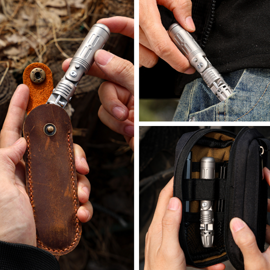 Arcos Driver：4-Angle Foldable Titanium Ratchet Screwdriver