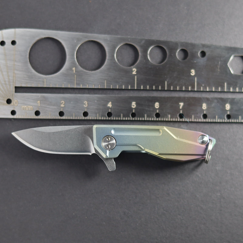 Talosn Key Chain Talon-X Titanium Speedster: Ultra-Portable Titanium Keychain Knife ...