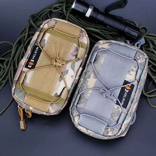 The TrekPod: Cordura Fabric Tactical Belt MOLLE Phone Waist Pack