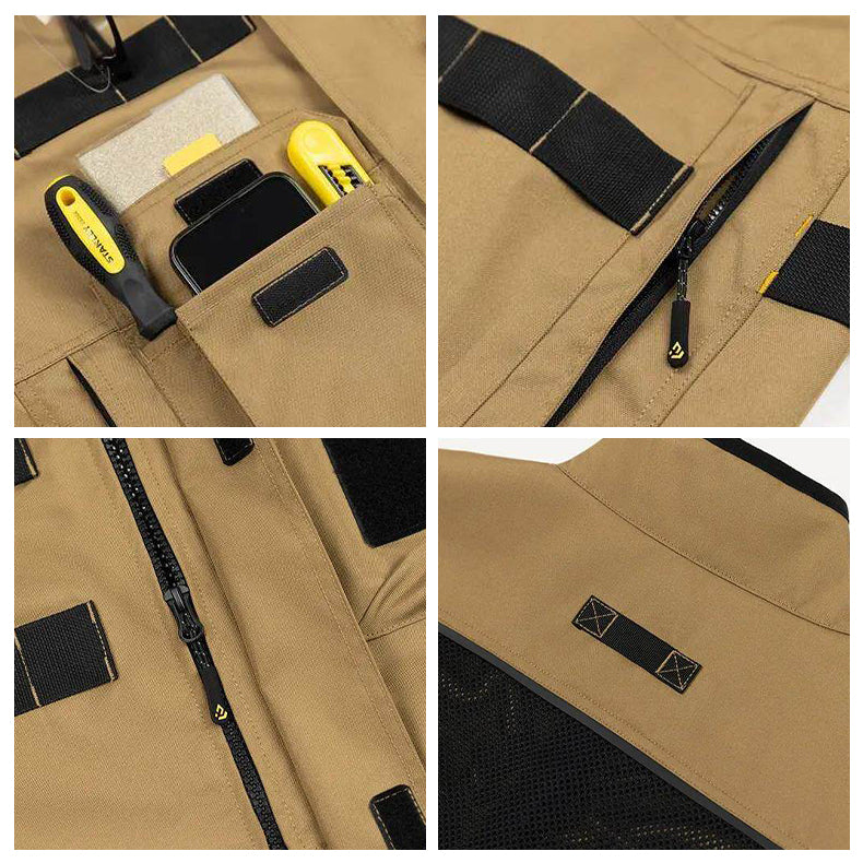 AnglerPro – Multi-Pocket Utility Vest For Fishing, Photography & Outdoor Work