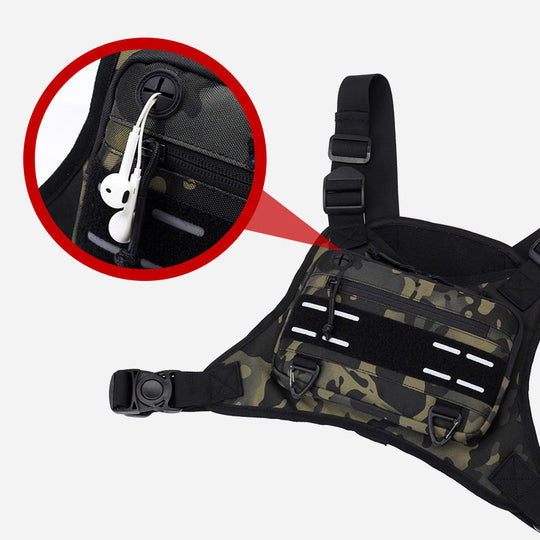 RigRunner – Tactical Chest Vest For Running, Fishing, Photography & EDC