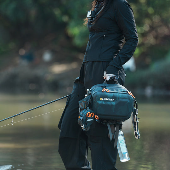 LureHaul – Waterproof Multi-Carry Fishing Sling Bag For Lures, Tackle & Outdoor Gear
