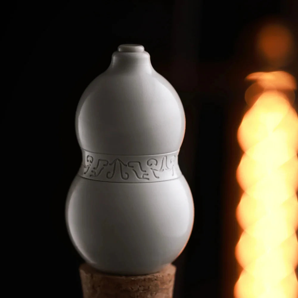 Floating Gourd 2.0 - Magnetic suspension gourd EDC spinner with stepped tactile feedback and cultural design