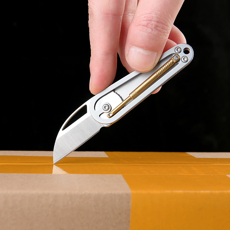 The Pendulum: 7Cr Steel Telescopic Control EDC Folding Knife