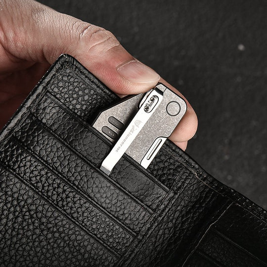 The Pulse:Titanium Multi-Function EDC Folding Knife Pliers