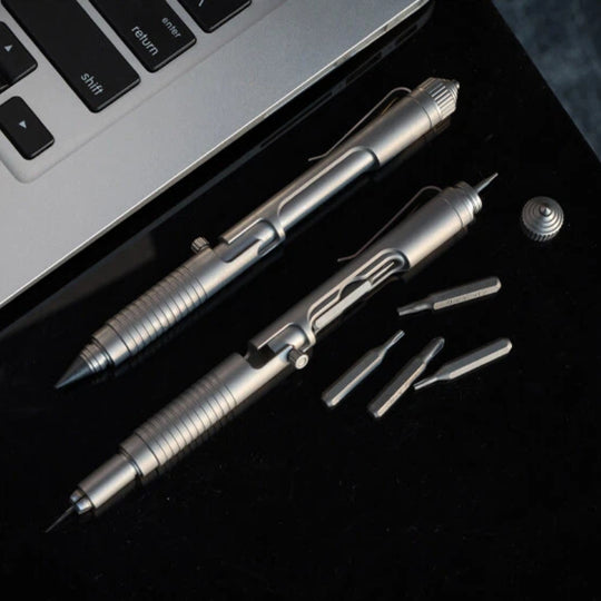 Bullet Ant 3.0 - Titanium Tactical Bolt-Action Multi-Tool Pen