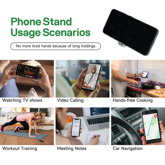 T-REX Stand:12-in-1 Titanium Foldable Phone Stand & EDC Tool