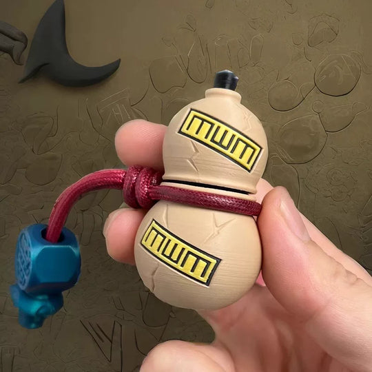 Floating Gourd 2.0 - Magnetic suspension gourd EDC spinner with stepped tactile feedback and cultural design