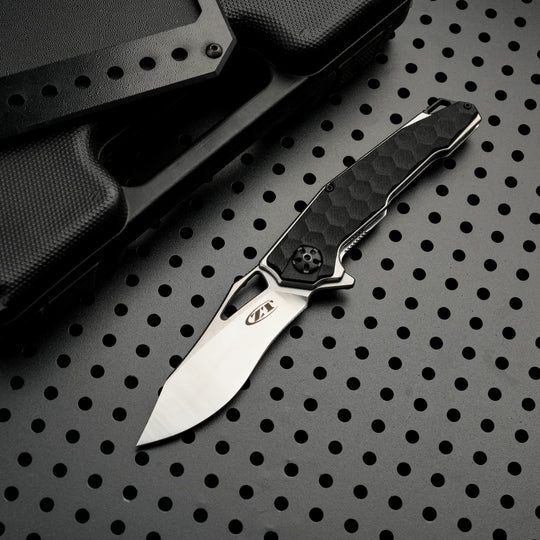 HexGrip G10 Folding Knife – 5Cr Stainless Steel EDC Flipper | Outdoor, Camping & Everyday Carry