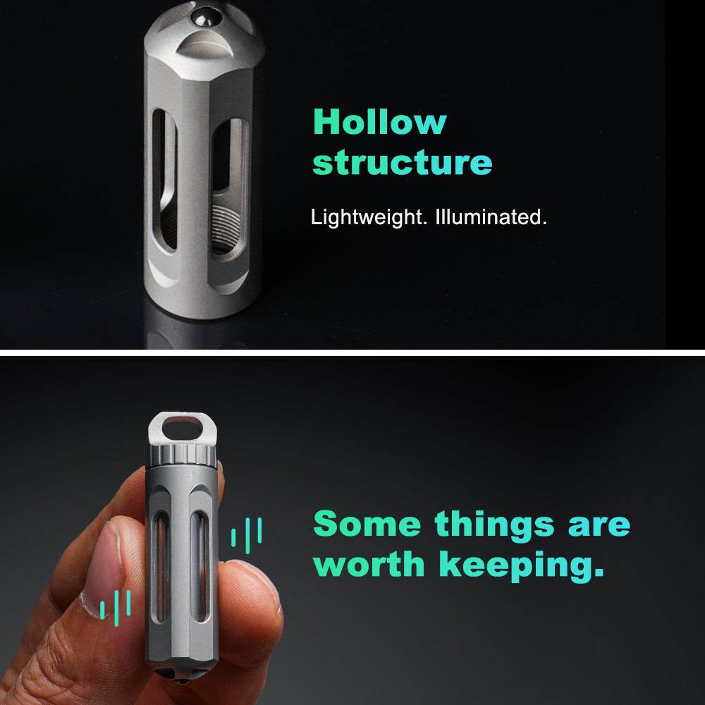 NoxTi - The Tritium Keychain—Carry the Glow. Own the Night